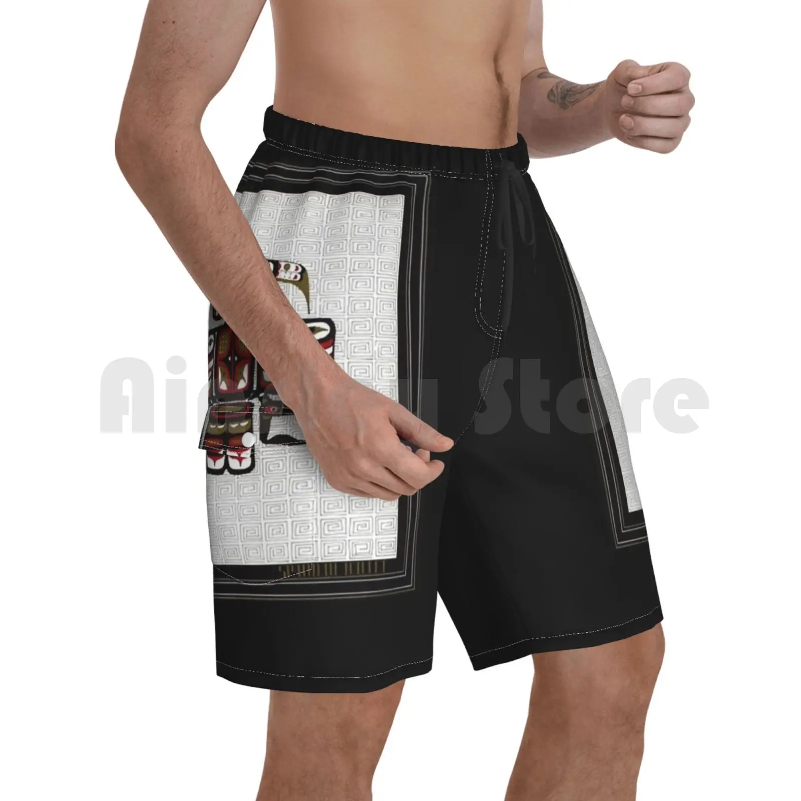 Повторять НЕТ. 1 1981 редких Пляжные шорты мужские пляжные для купания 80s Новый