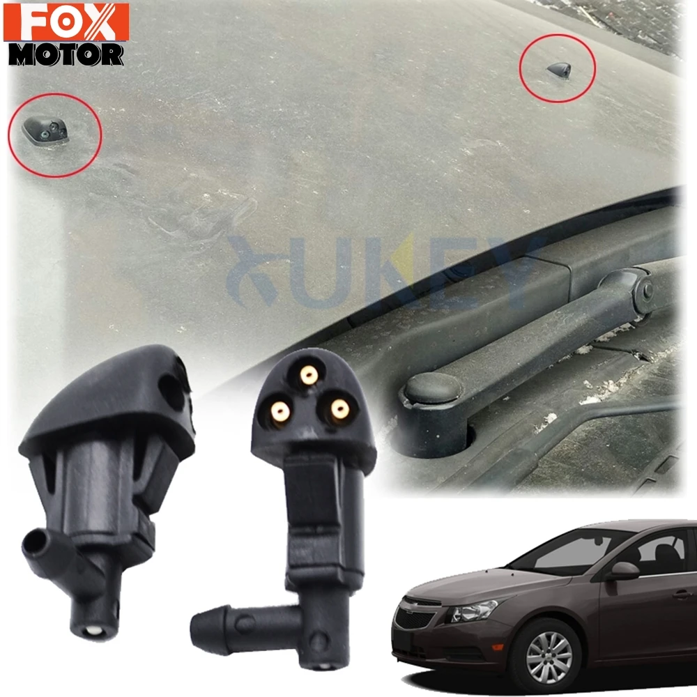 Xukey 2 шт./компл. насадка для мытья воды на лобовое стекло Chevrolet cruze MK1 2008 2010 2011 2012 2013