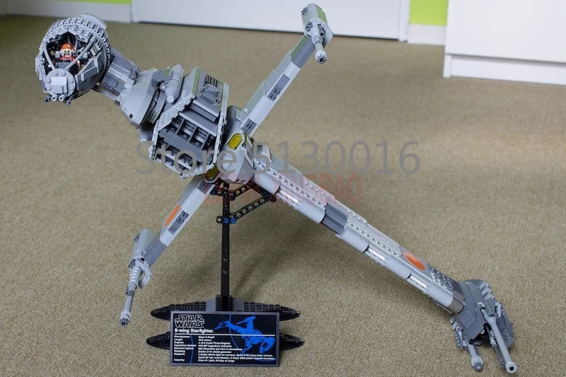 05045 Звездный истребитель B-wing, 1487 шт., модель Звездных войн, строительные блоки, совместимые с 10227 игрушками