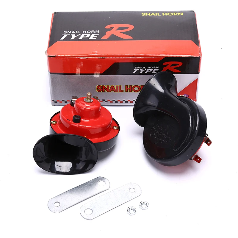 2 шт. универсальный автомобильный гудок громкий Давление клаксон Динамик 12V