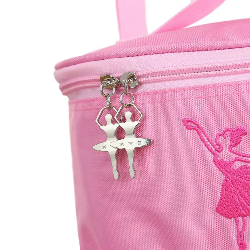 

Girls Pink Ballet Bag Toddler Cute Ribbon Embroidery Dance Bag For Ballet Kids Children Dance Backpack Dancing Bags