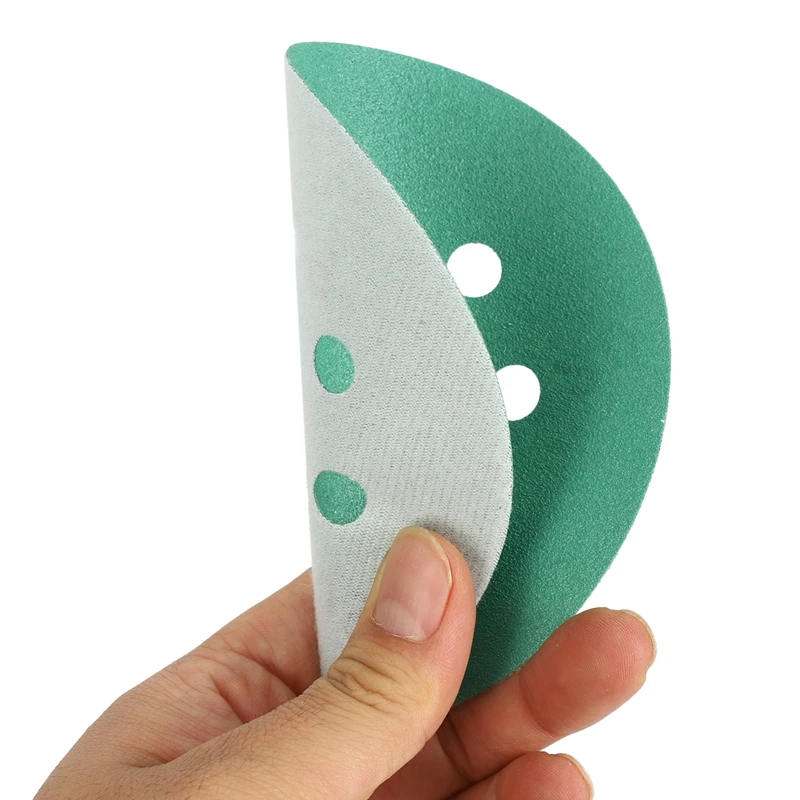 25 Pcs Professional Anti Clog 125 Mm Sandpaper 5 Inch Film Sanding Disc Wet &amp Dry Hook Loop Abrasive Tools With Grits 120 | Инструменты