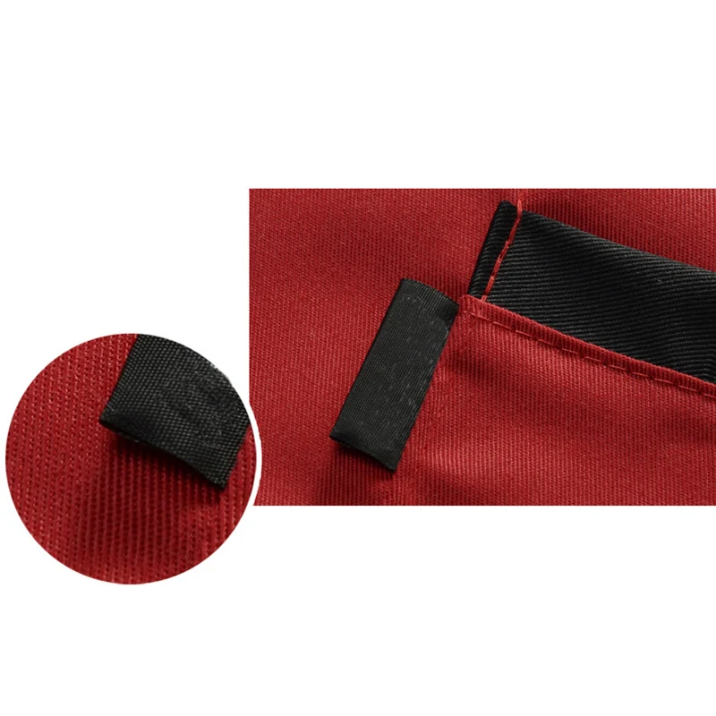 

Cook Apron Chef Waistline Half-length Polyester Cotton Apron For Kitchen Restaurant Home Cleaning Accessories