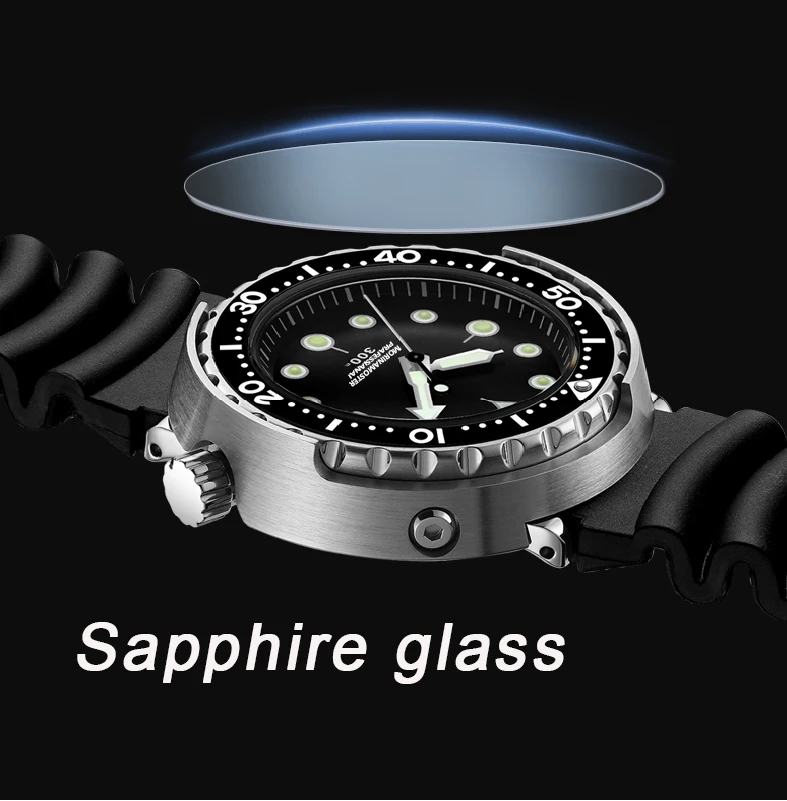 Лидирующий Бренд Rolexable 300 м водонепроницаемые мужские часы для дайвинга