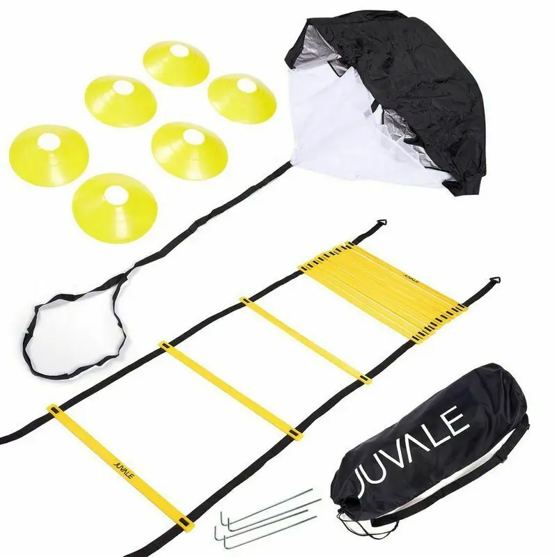 

Agility Ladder and Cones Speed Training Equipment Set for Exercise Sports
