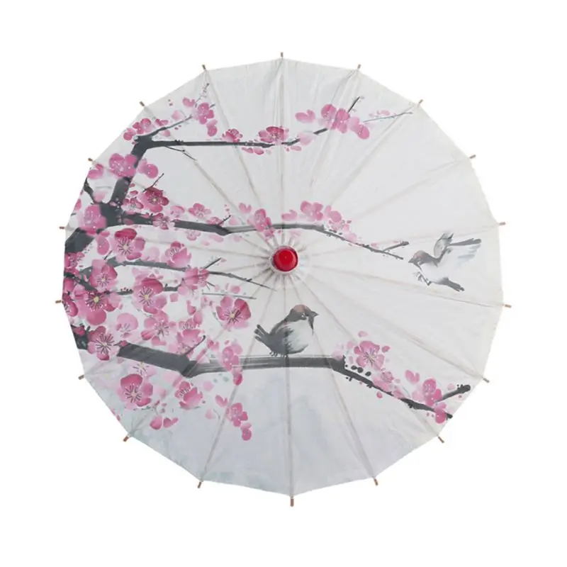 Women's Rain Umbrella Chinese fengshui Silk Dance Japanese Decorative Bamboo Oil Paper parasol | Дом и сад