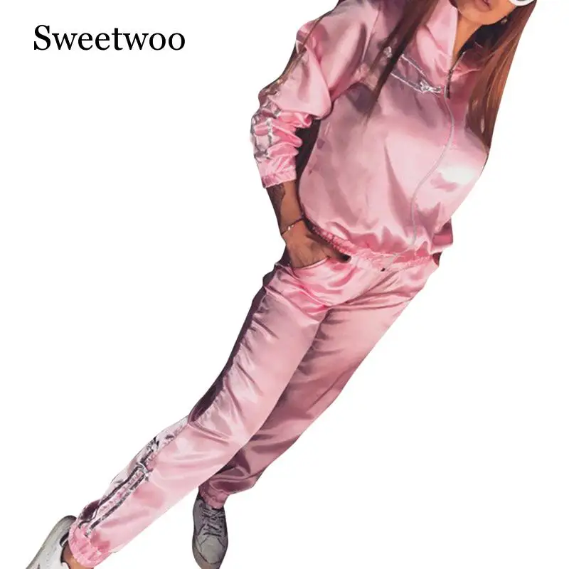 Спортивный костюм Женский комплект 2 шт. с длинным рукавом повседневные