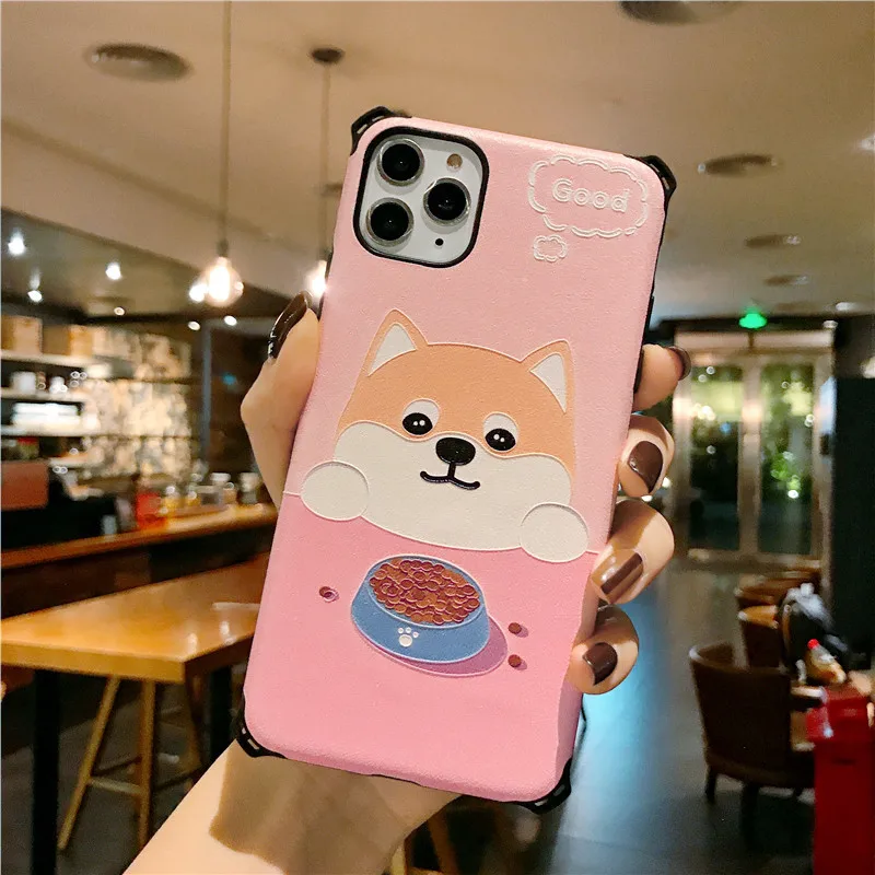 Чехол для телефона Corgi s iPhone Pro 6s 7 8 11 Plus X XS чехол MAX XR милый Шиба ину Собака Мягкие