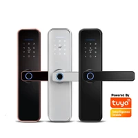 fingerprint lock security wifi tuya app biometric electronic smart door lock digital keypad code keyless lock homeapartme