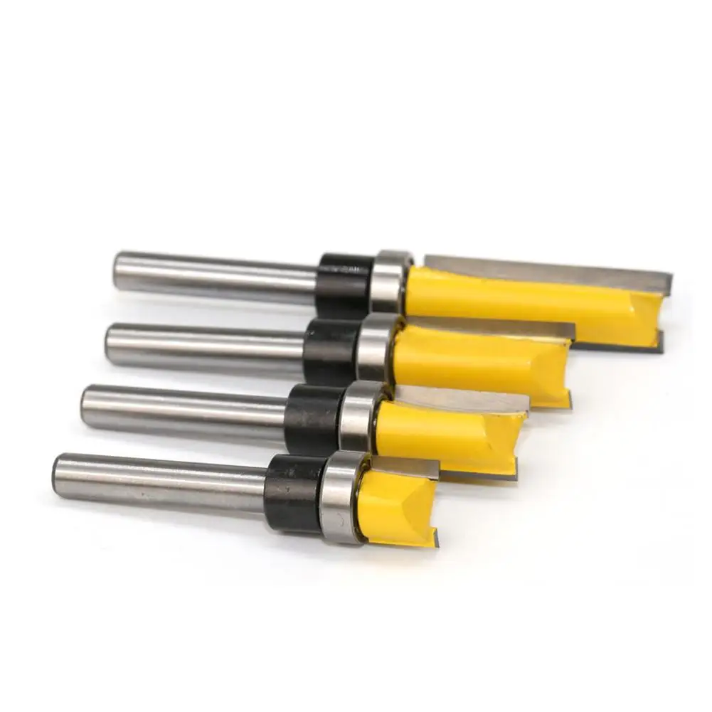 Деревообрабатывающий резак гравировальный станок нож для обрезки хвостовик 1/4