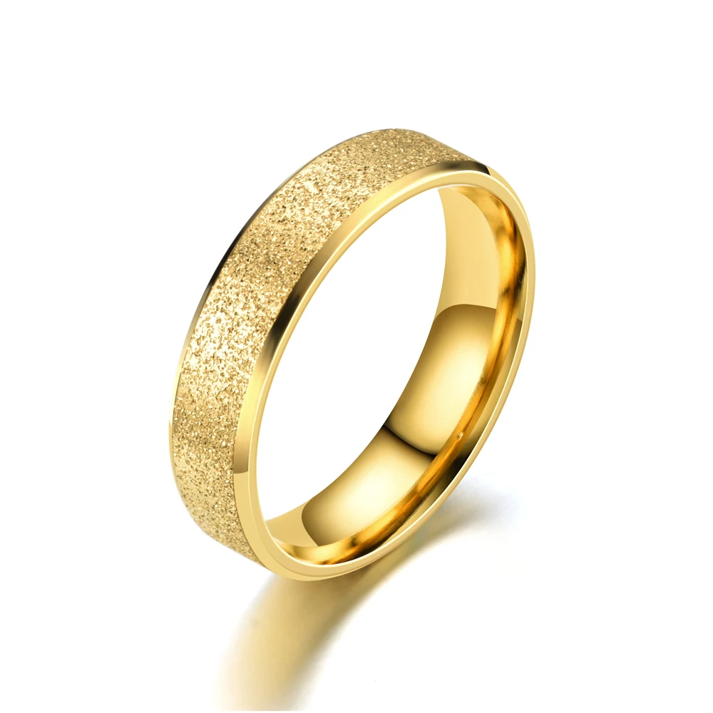 Набор мужских и женских колец из нержавеющей стали 6 мм | Украшения аксессуары