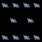 10 шт., позолоченные булавки с флагом Европейского союза и западной страны