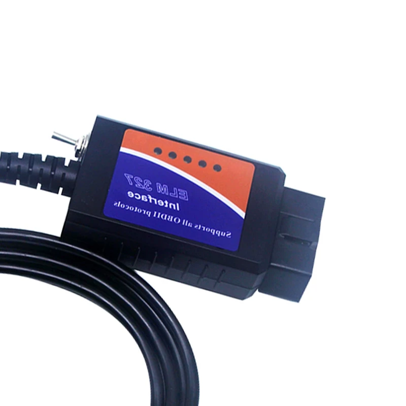 ELM327 диагностический кабель USB с переключателем для чтения кода Focccus Forscan FF2 Elmconfig |