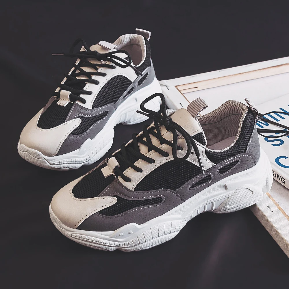 Новинка 2020 дышащая повседневная спортивная мужская обувь Ins трендовая