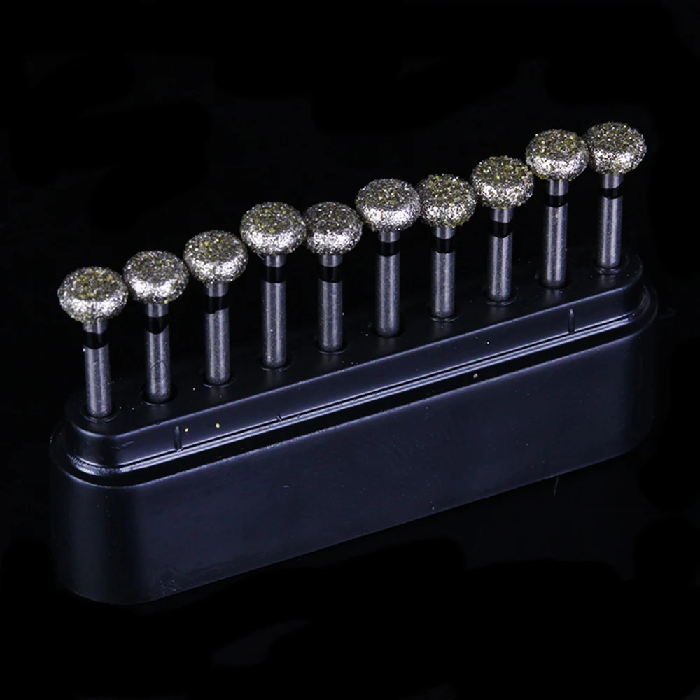 AZDENT высокоскоростные алмазные боры супер крупный зубная Лингвальная острия