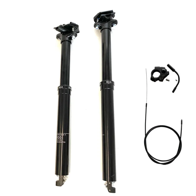 

MTB seatpost adjustable height mountain bike 30.9/31.6mm Cable Remote hand control hydraulic seat tube