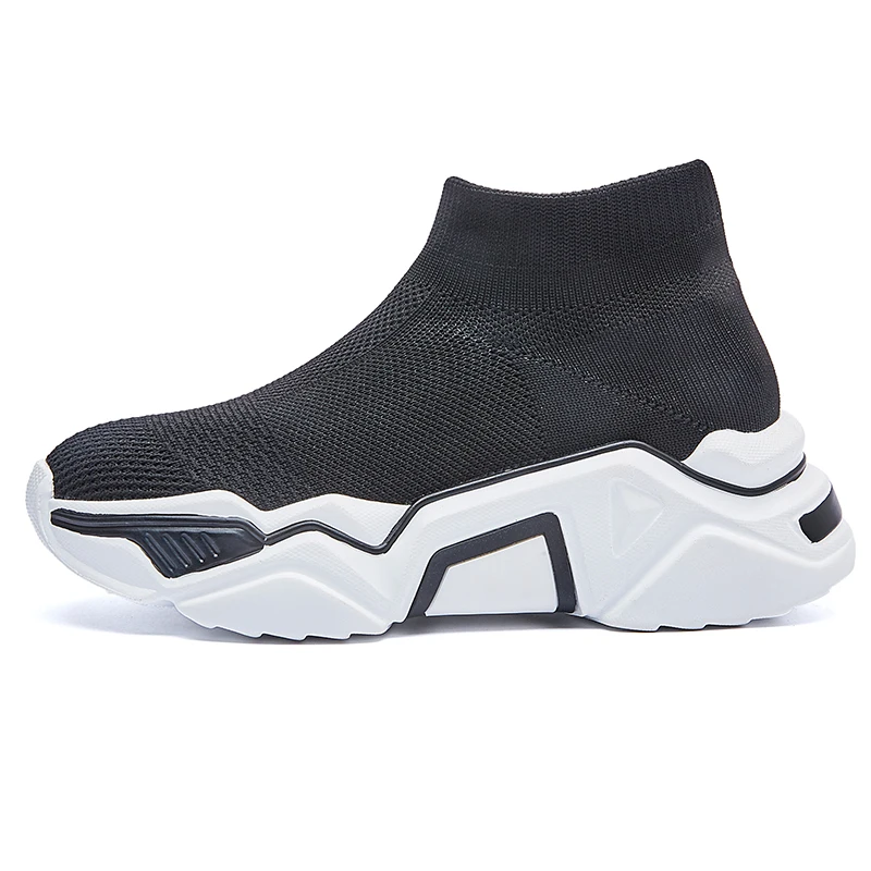 

Women Fashion Sneakers High Top Platform Casual Shoes Women Autumn Winter Shoes Slip On Chunky Sneakers XU147