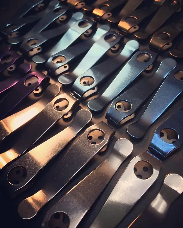 

Spider C81 Back Clip Spider C10 Titanium Alloy Knife Clip Pocket Clip