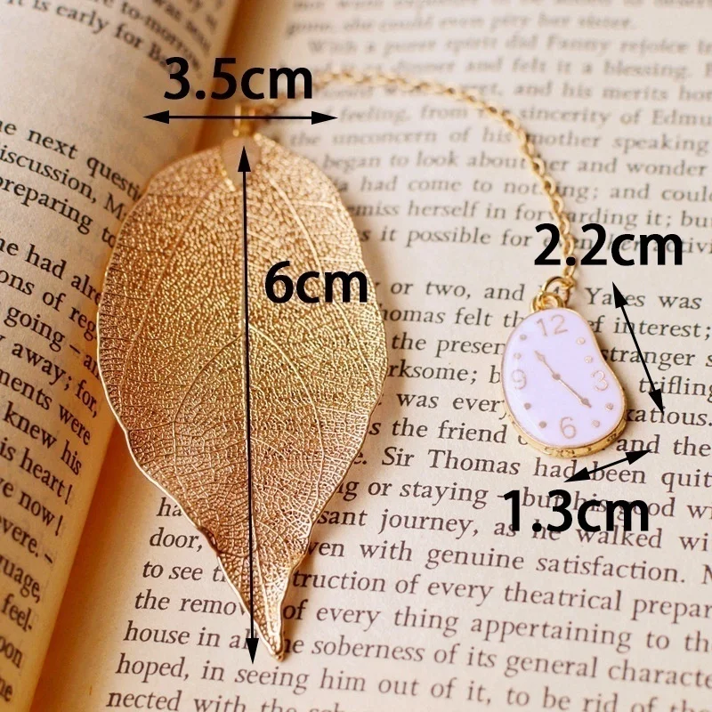 Часы женские с золотыми листьями Закладка героями милый брелок для ключей кролик