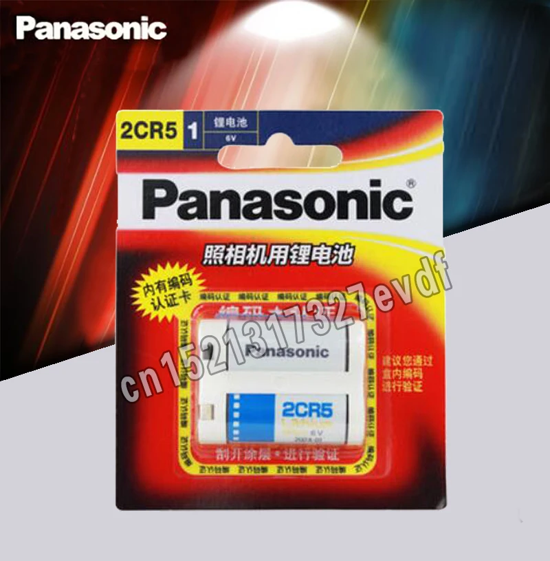 Литиевые аккумуляторы Panasonic 2CR5 6 в 1500 мАч 10 упаковок|Батарейки| |