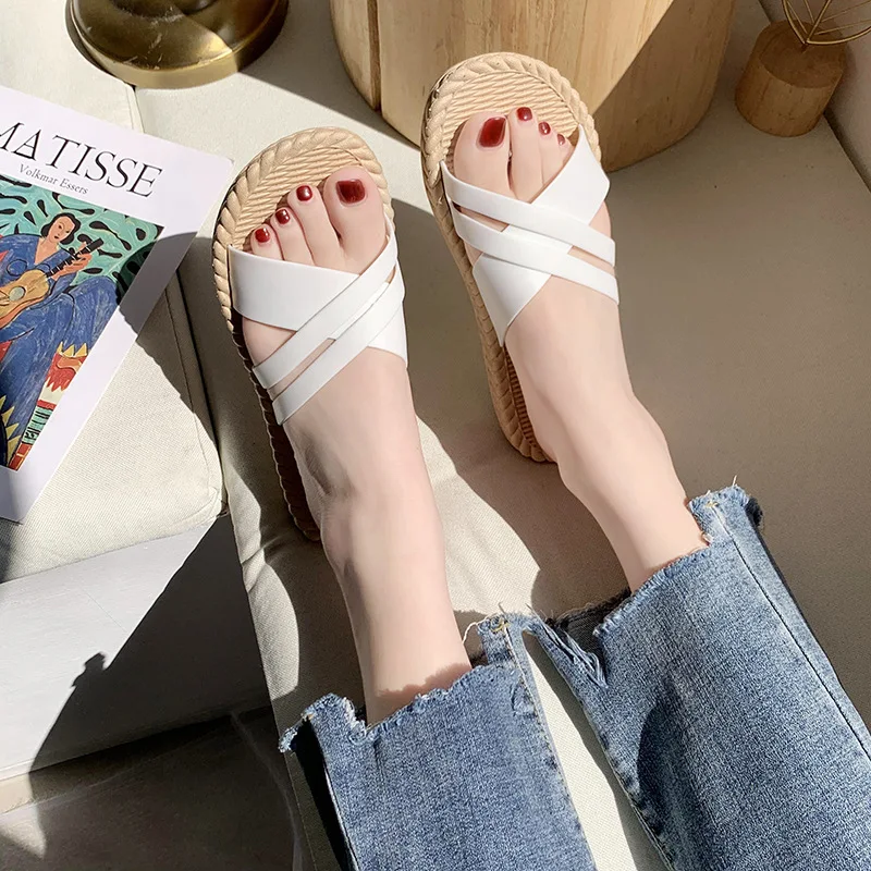 

Mazefeng Womens Casual Breathable Beach Sandals Valentine Slippers Summer Slip on Women Flip Flops Shoes Home Shoes for Unisex