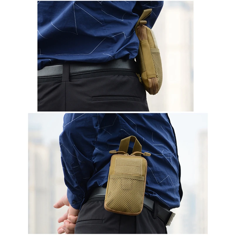 

Tactical Molle Medical Pouch Pack Military Tool Bag Nylon Outdoor Sports Hunting Hiking Travel Army Medic Phone Waist Bag