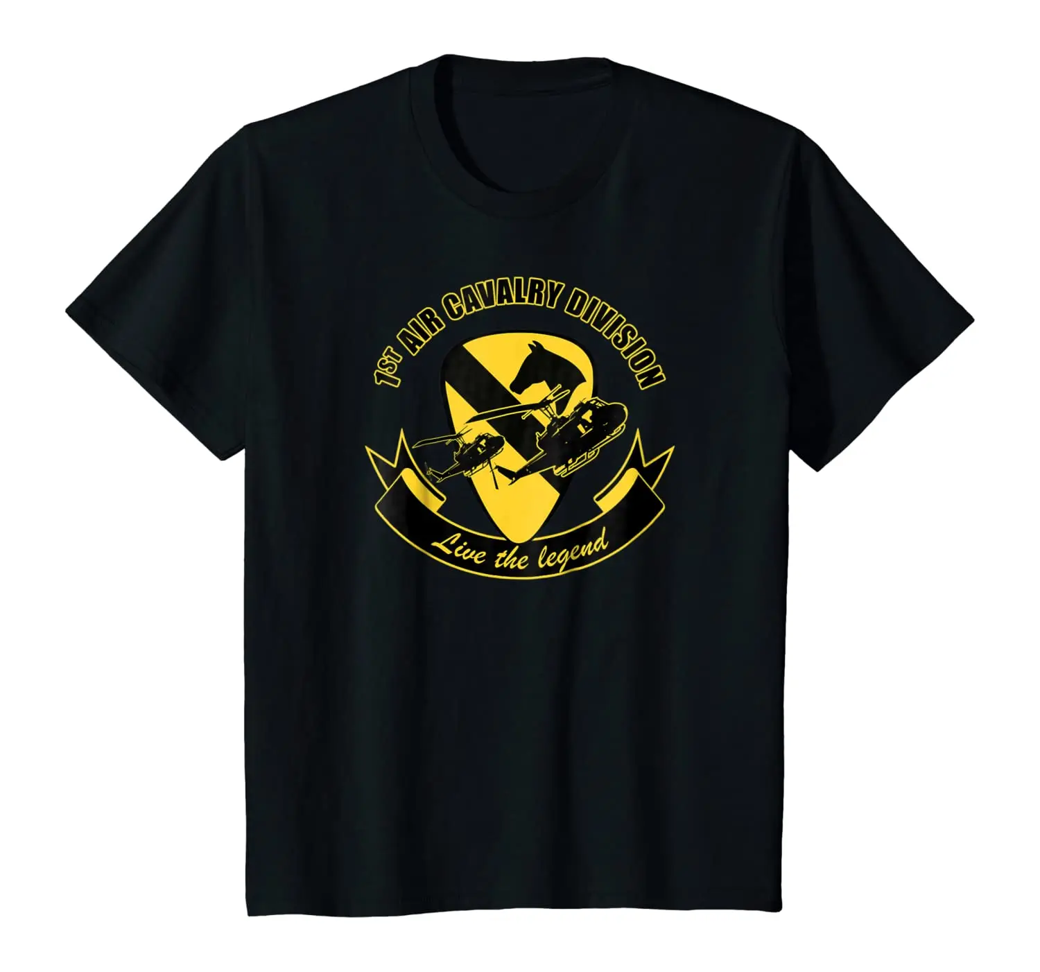 Футболка с 1-й кавалерией. Летняя Хлопковая мужская футболка коротким рукавом и