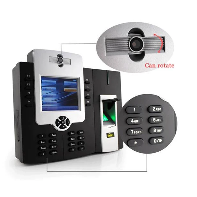 Iclock880 Wi-Fi Tcp/Ip устройство записи времени с камерой и отпечатком пальца |