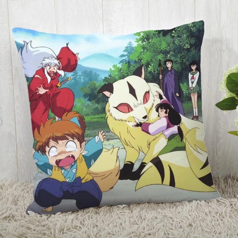 Наволочка с принтом InuYasha на заказ, наволочка для дома, декоративная наволочка, индивидуальный подарок 45x45 см A19.11.8 - Цвет: 12
