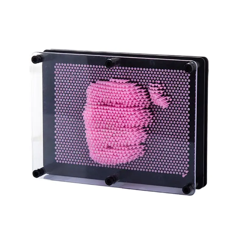M-Pink Креативный 3D клон ручная модель игрушки DIY ремесла трехмерная игла резьба картина Дети Мальчики Девочки Подарки на день рождения - Цвет: M-Pink