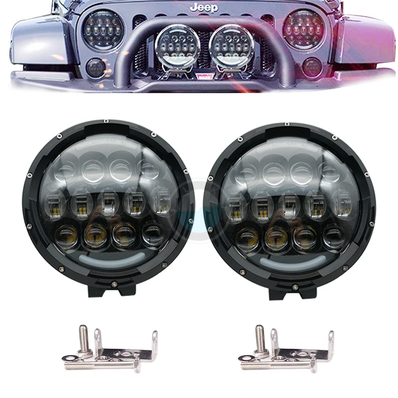 105 Вт светодиодный рабочий свет Hi ближнего света внедорожный 4WD 4x4 СИД Drl лампа 7