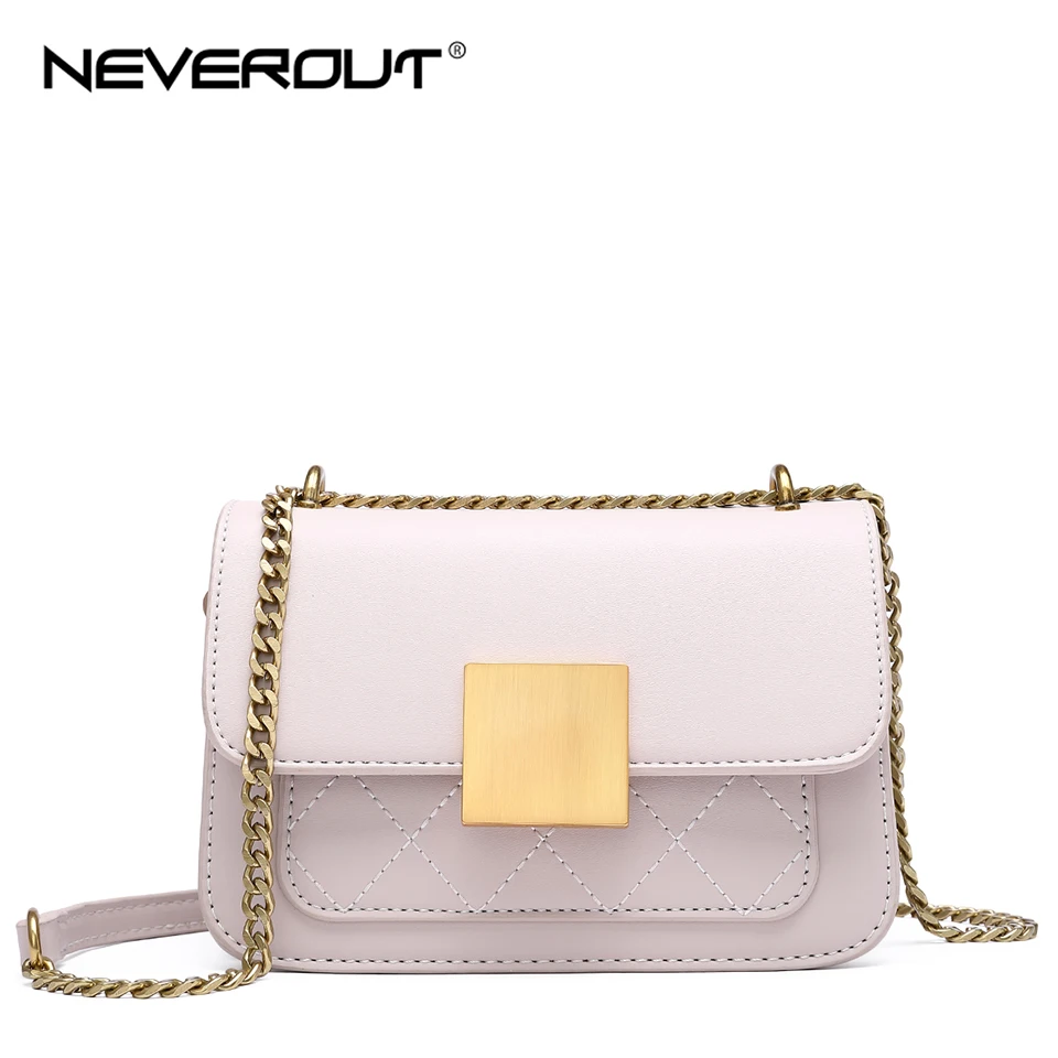 Сумка мессенджер NEVEROUT Женская Черная/белая из искусственной кожи 2019|Сумки с