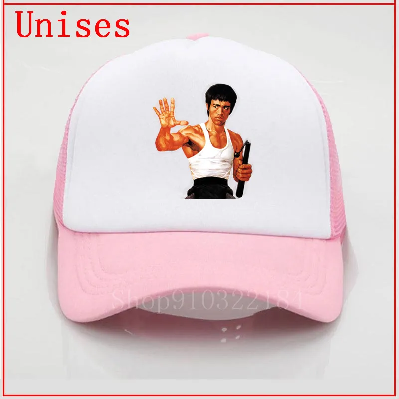 Lee Мода 2017 бейсболка в стиле Брюса китайского кунг-фу с персонажем из фильма