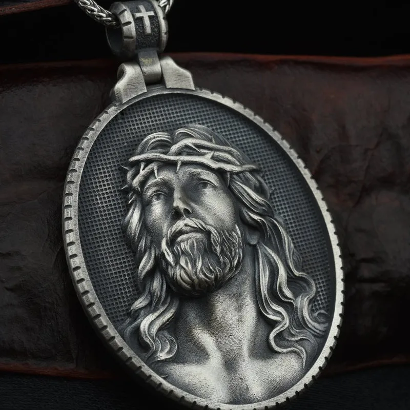 Новое поступление 2021 модная цепочка на шею подвеска с изображением Иисуса Христа
