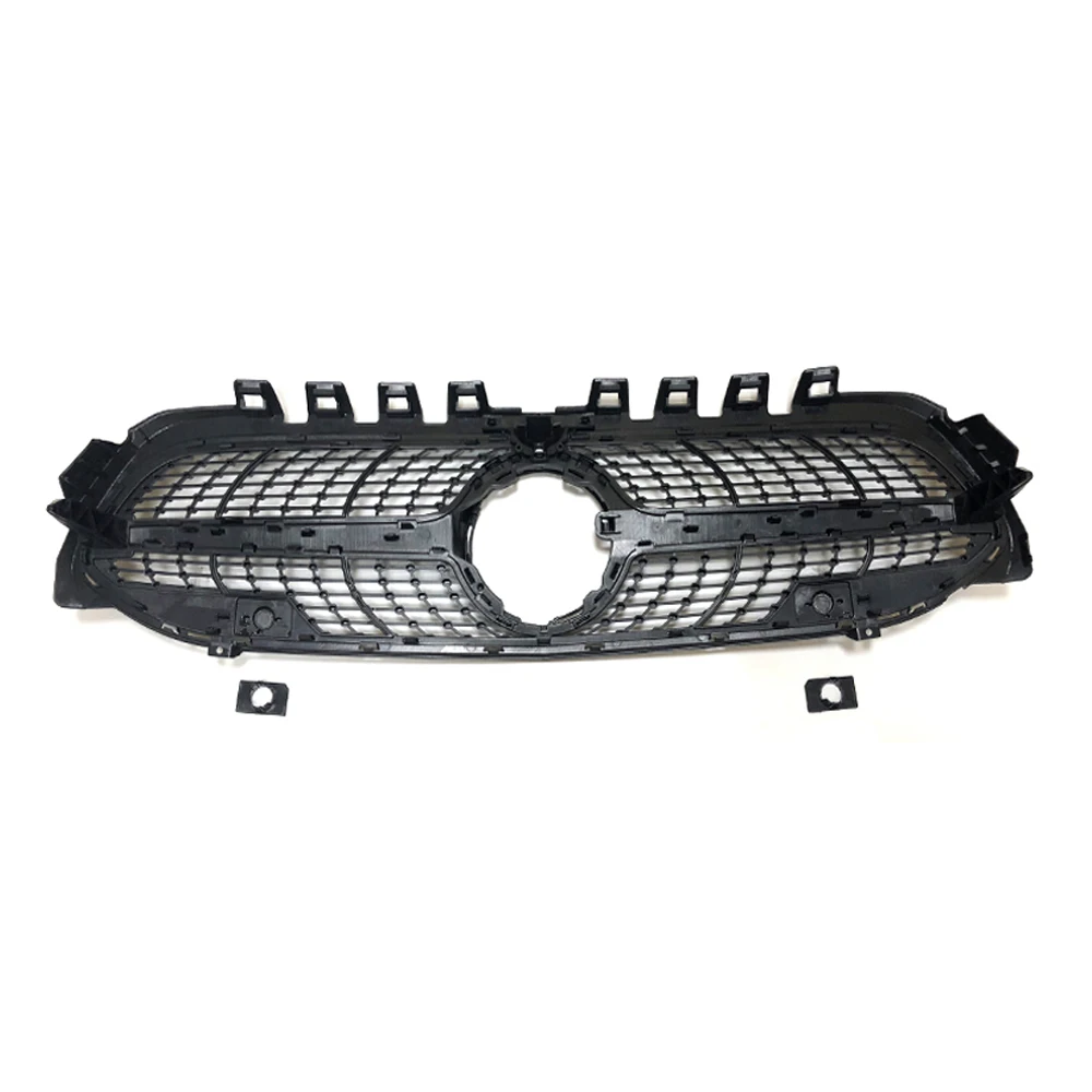 W177 Diamond Grille Front Bumper Racing Car Styling For Mercedes A200 Sports Sedan Grill 2019 | Автомобили и мотоциклы