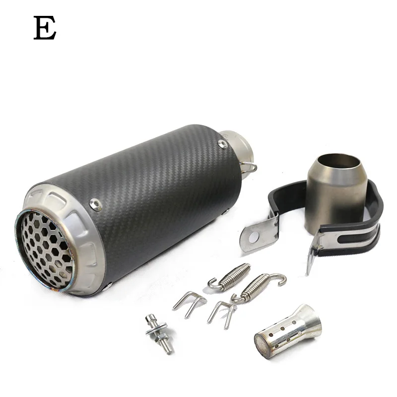 

51mm Motorcycle sc exhaust pipe DB killer Muffler Carbon Fiber titanium GP-project Escape moto For nmax bmw s1000rr hornet 600