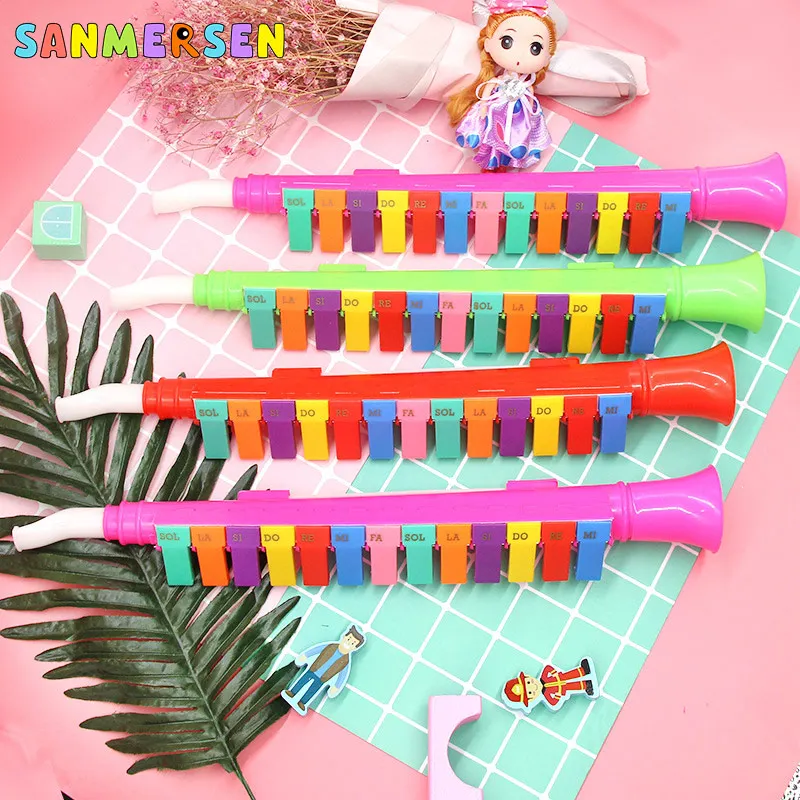 Детская музыкальная игрушка с 13 клавишами цветные пластиковые музыкальные
