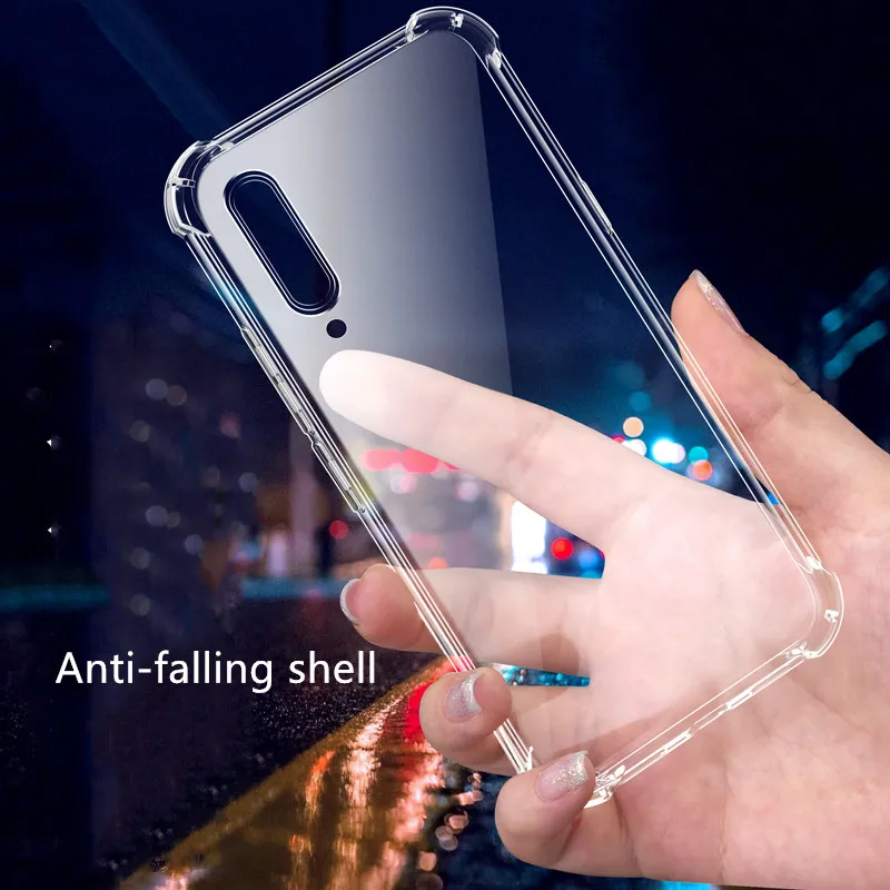 Силиконовый чехол из ТПУ для Xiaomi Redmi Note 8 Pro противоударный 7 6 5 Mi9T прозрачный