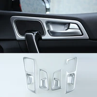 for kia sportage 4 ql kx5 2016 2018 accessories abs plastic car inner door bowl protector frame decoration trim cover styling