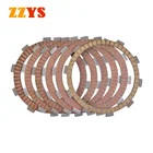 Комплект фрикционных пластин сцепления мотоцикла для HONDA TRX400 TRX450 ES Foreman TRW450 FM FE Fourtrax Foreman TRX 400 TRW 450 TRW450F