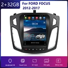 Android 10,1 для Ford Focus 3 Mk 3 2012-2017 автомобильный радиоприемник мультимедийный Tesla вертикальный экран Navi WIFI BT 2din Авторадио 9,7 дюймов