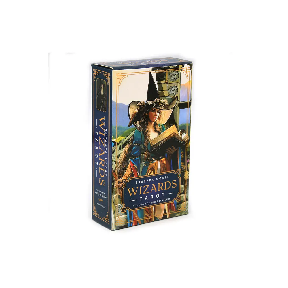 

78Card Barbara Moore Wizards Tarot Oracle Cards For Fate Divination Board Game Tarot And A Variety Of Tarot Options PDF Guide