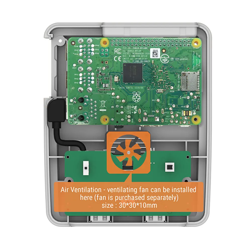 Raspberry Pi 3 Model B Plus или 3B игровой комплект + блок питания SD карта радиатор ретрофлаг