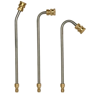 Удлинитель для автомойки высокого давления, стержень для мойки автомобилей с быстрым соединителем 14 дюйма, 30 градусов