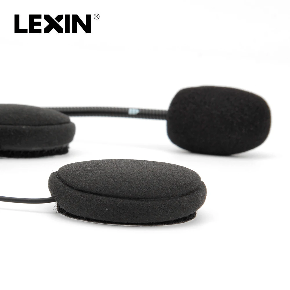 Гарнитура LEXIN Intercom аксессуары для шлема наушник с 2 микрофонами высокое качество