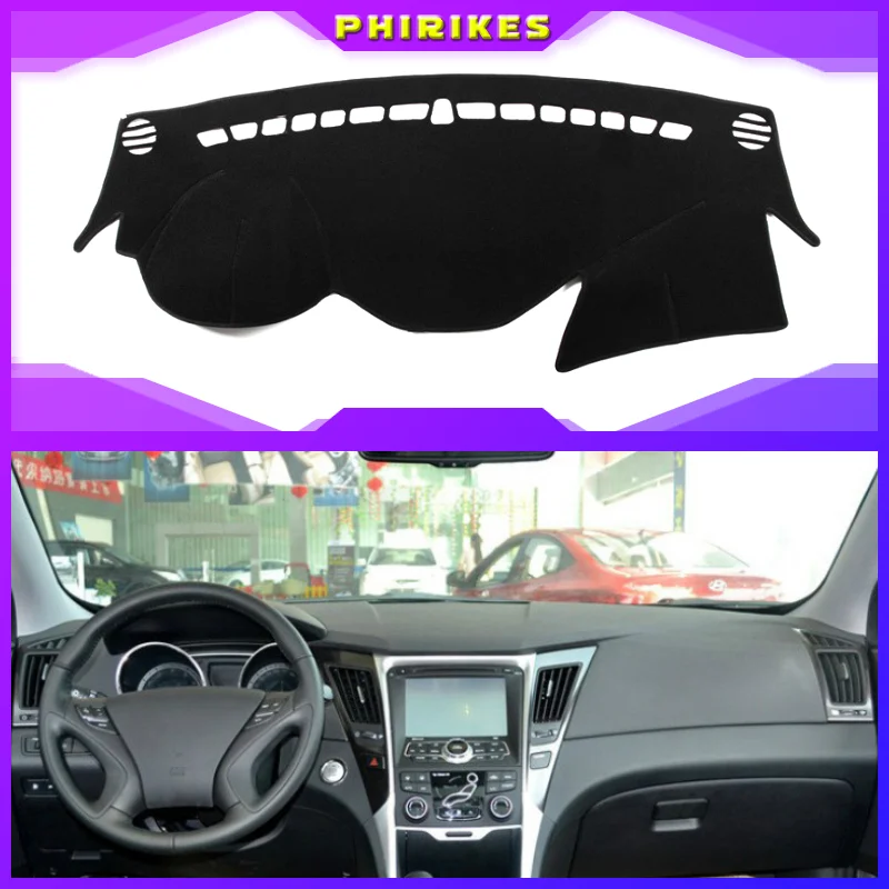 

For Hyundai Sonata I45 2009-2014 Capter 2010-2013 Car Dashboard Cover Dashmat Dash Mat Pad Sun Shade Dash Board Cover Carpet