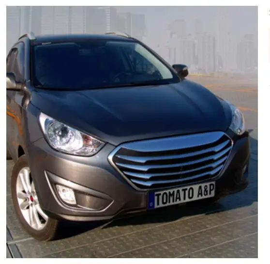 2009 2010 2011 2012 2013 2014 2015 для Hyundai tucson ix ix35 ABS Хромированная передняя решетка барбекю