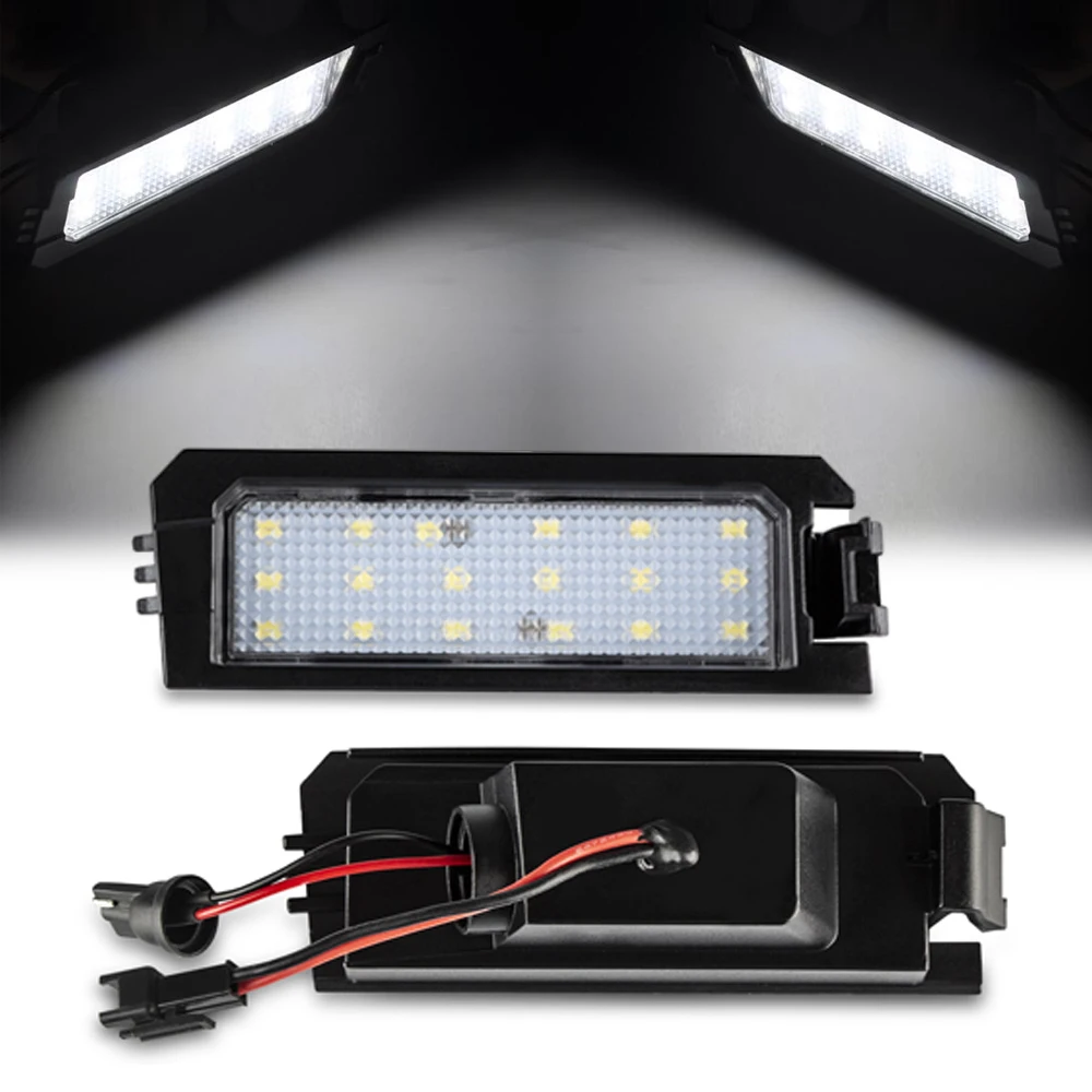 

Для Hyundai i30 PD Elantra GT Sonata Veloster Tucson NX4 место для Kia Rio 4 Niro Cadenza K5 K7 светодиодный номерной знак свет