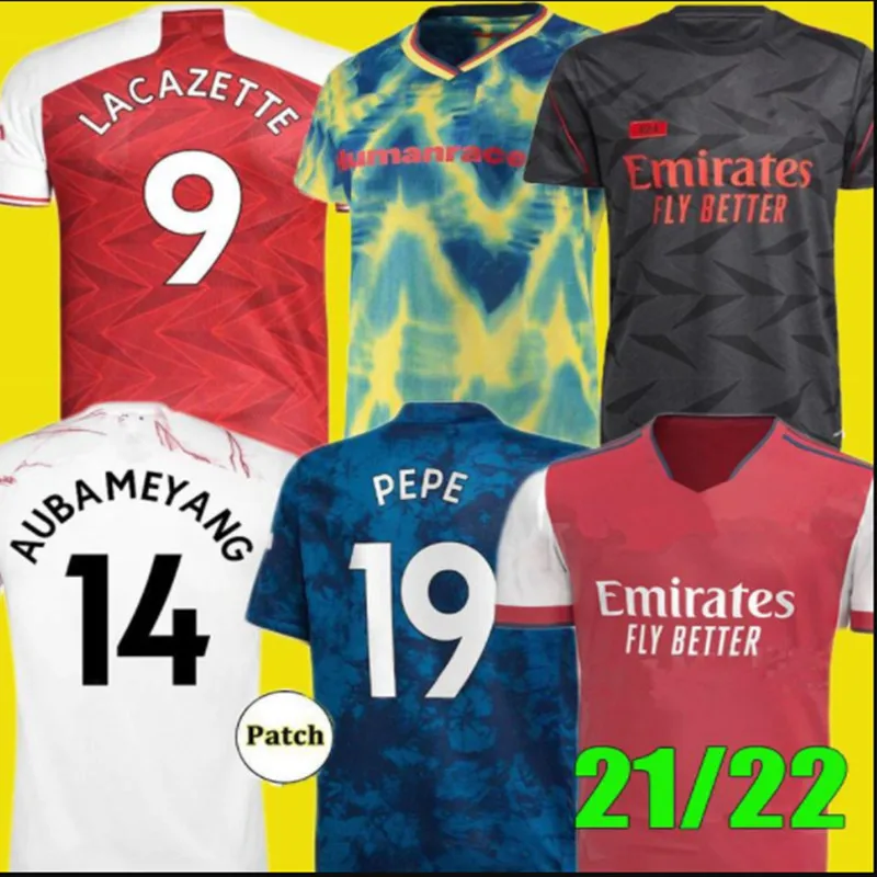 

new 21 22 ArsenalES shirt 20 21 Third Home away shirt Odegaard BELLERIN SAKS XHAKA AUBAMEYANG LACAZETTE PEPE THOMAS Top Quality