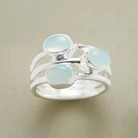 weiya cross border sells simple and exquisite zircon creative new ring size 5 11